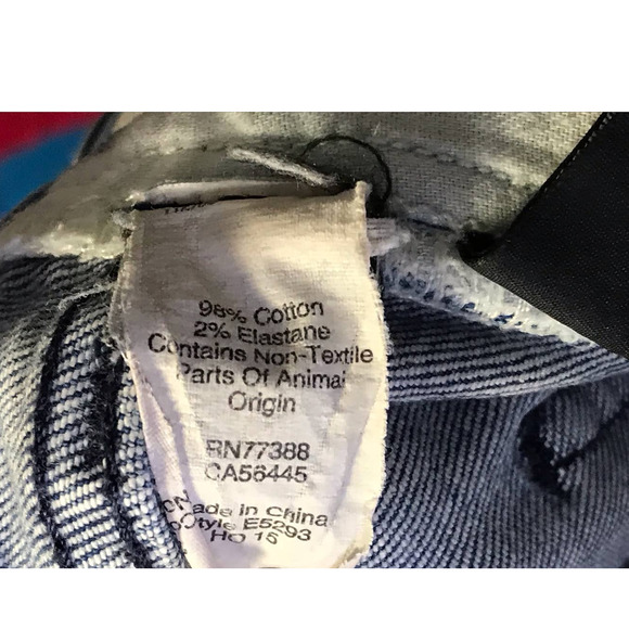 Madewell Light Wash Distressed Flea Market Flare Jeans Size 25 - Picture 6 of 11